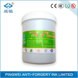 silver-green optical variable ink for screen printing