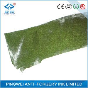 silver-green optical variable ink for screen printing