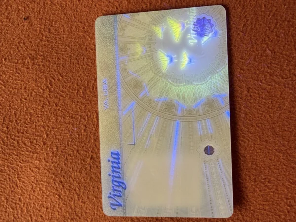 UV Invisible Fluorescent PC Anti-Counterfeit Security Substrate