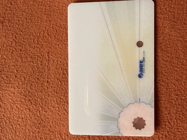 UV Invisible Fluorescent PC Anti-Counterfeit Security Substrate