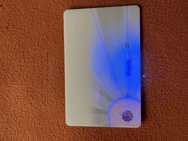 UV Invisible Fluorescent PC Anti-Counterfeit Security Substrate