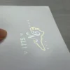 Custom PET Optical Variable Security Card  OVI Anti-counterfeiting Base Card