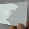 Premium Color Shifting OVI PET Security Base Card Transparent Anti Counterfeit Substrate