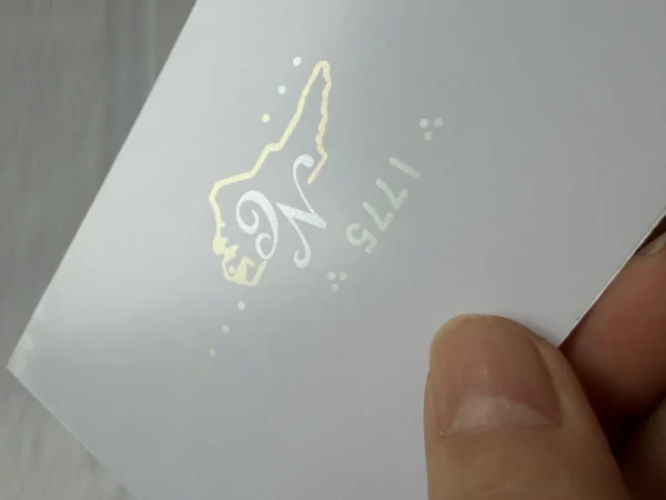 Premium Color Shifting OVI PET Security Base Card Transparent Anti Counterfeit Substrate