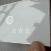 Iridescent Multi Angle OVI PET Sheet Custom Fine Emblem Anti Counterfeit Material