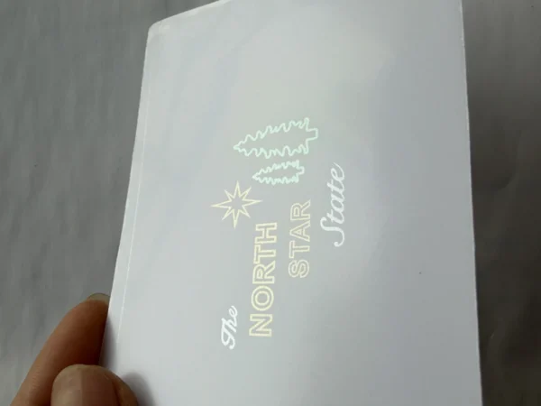 US State Pattern OVI Holographic Overlay Film for PET Cards Security