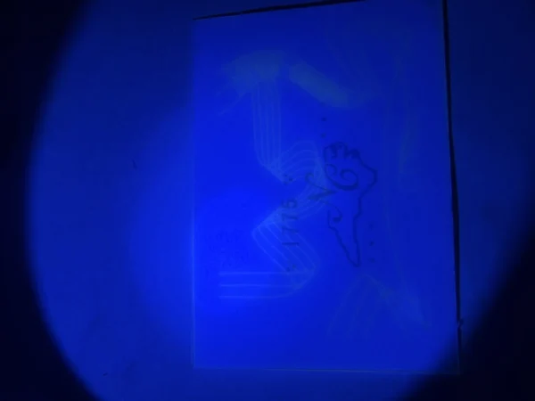 UV Glowing PET Laminated Security Printable Cards