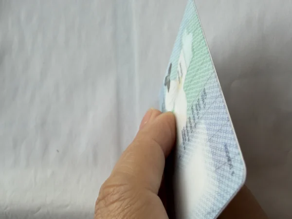 Anti Scratch PET Overlay Plastic Cards Blank Base for Security Printing