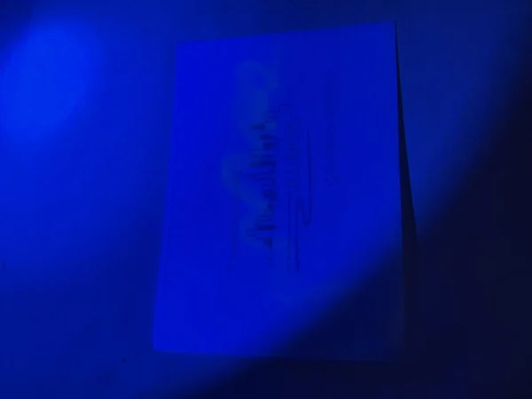 UV Glowing PET Laminated Security Printable Cards